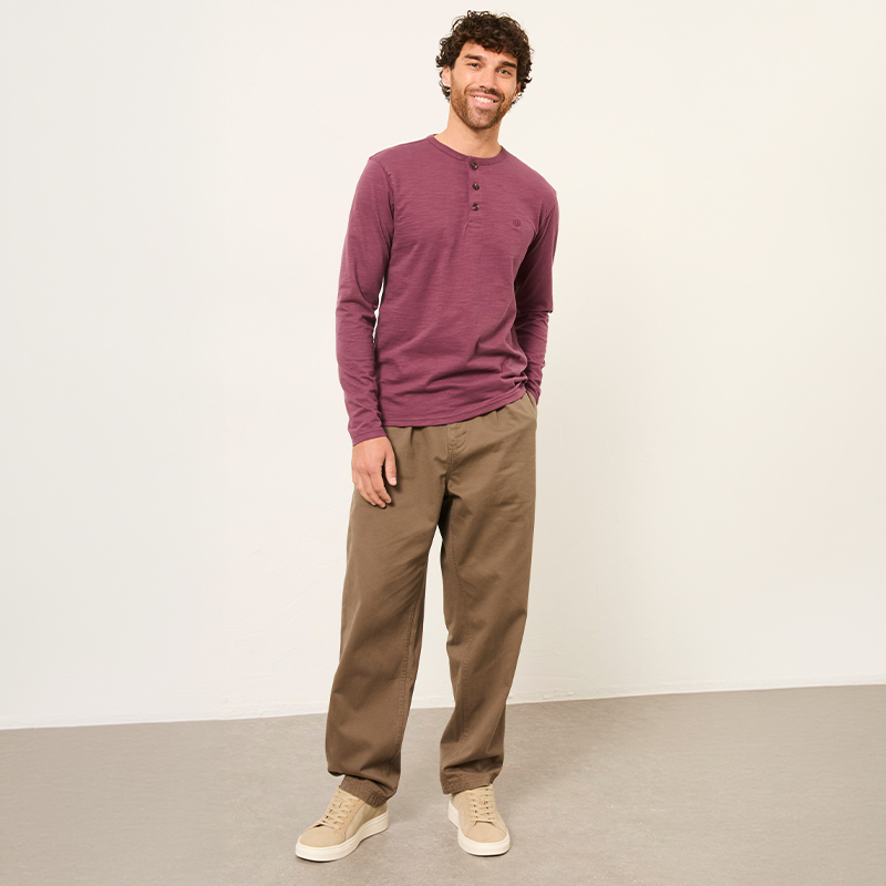 Long sleeve Henley