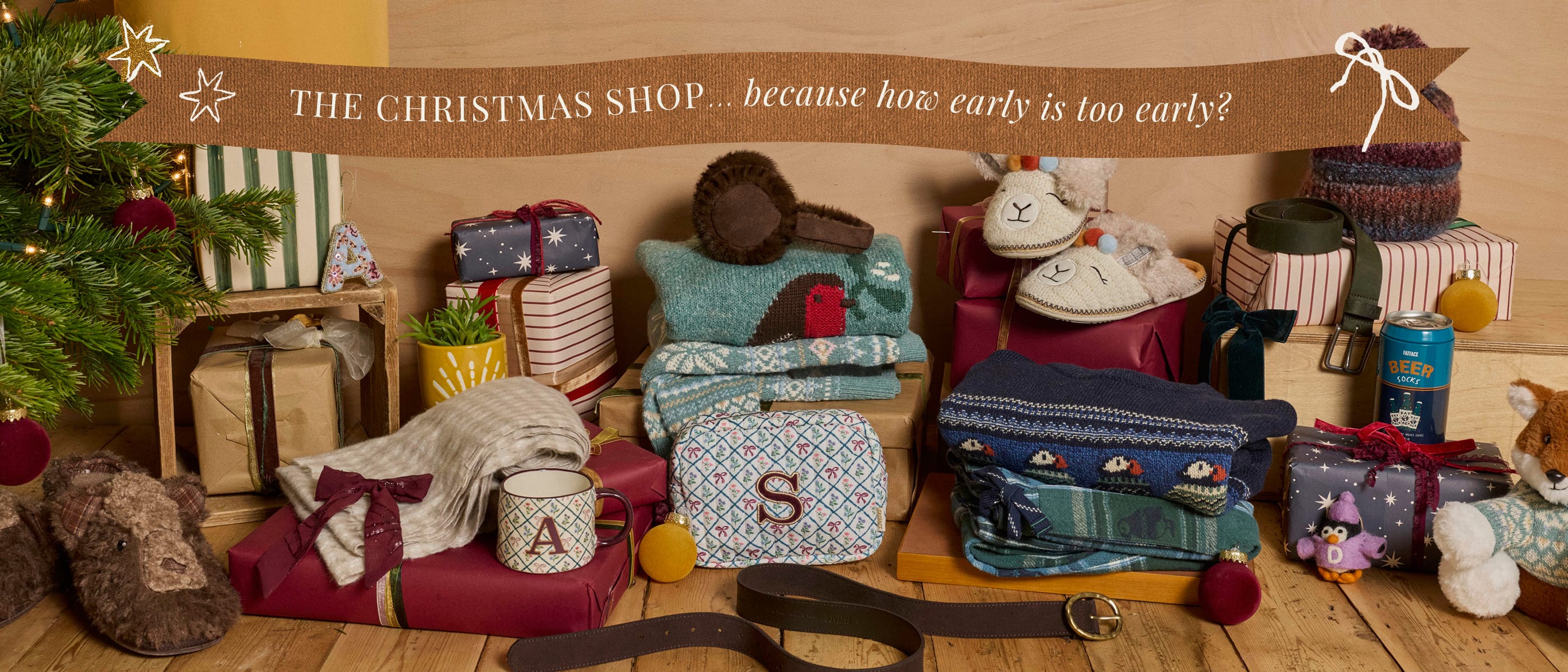 The Christmas Shop... because how early is too early?