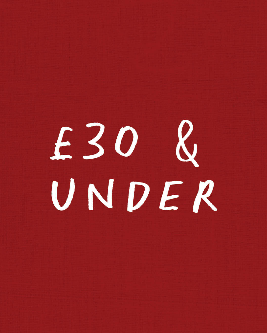 Sale - £30 & Under
