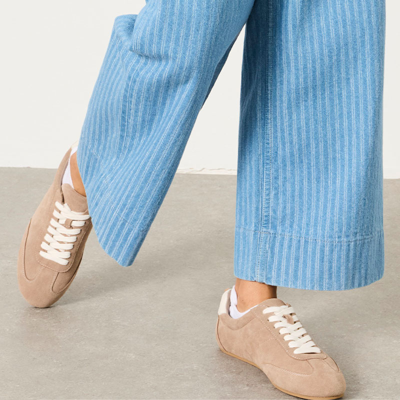 Wide leg jeans