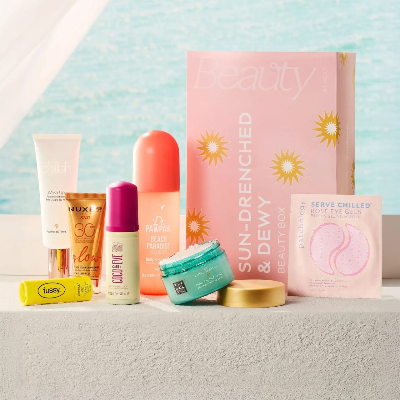 SUN-DRENCHED & DEWY BEAUTY BOX