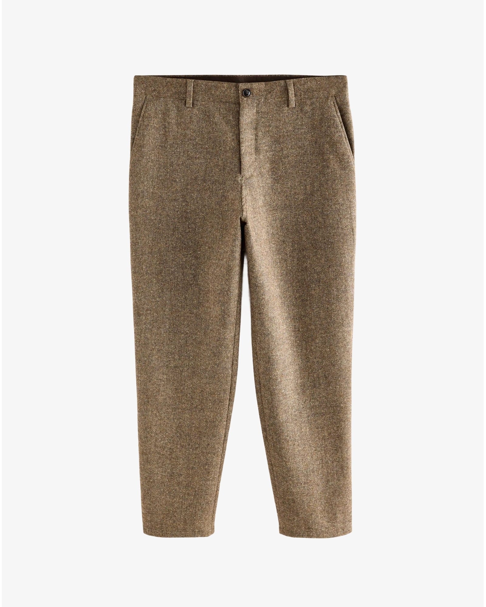 <span>Relaxed Fit Wool Blend Suit Trousers</span>