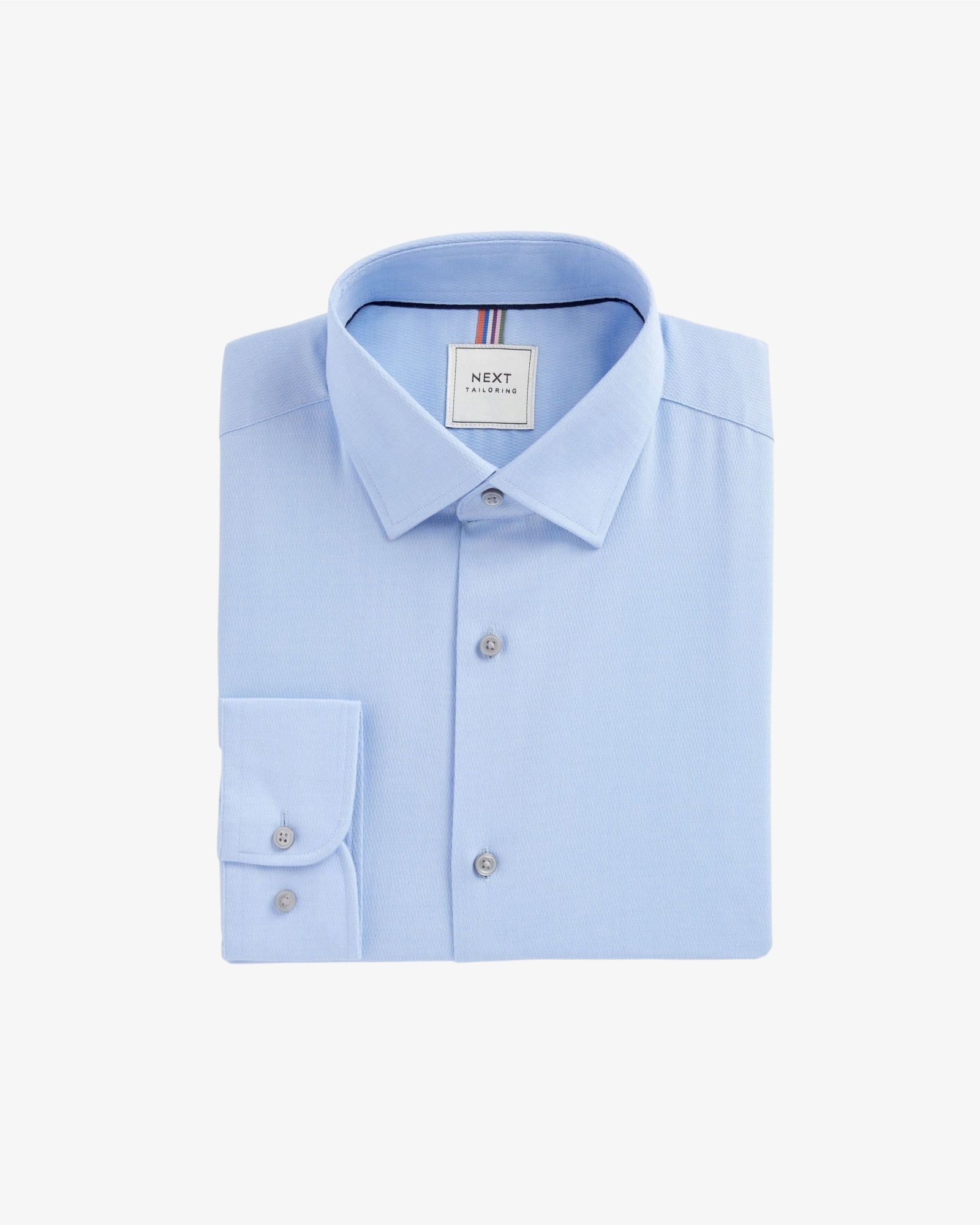 <span>Regular Fit Textured Single Cuff Shirt</span>