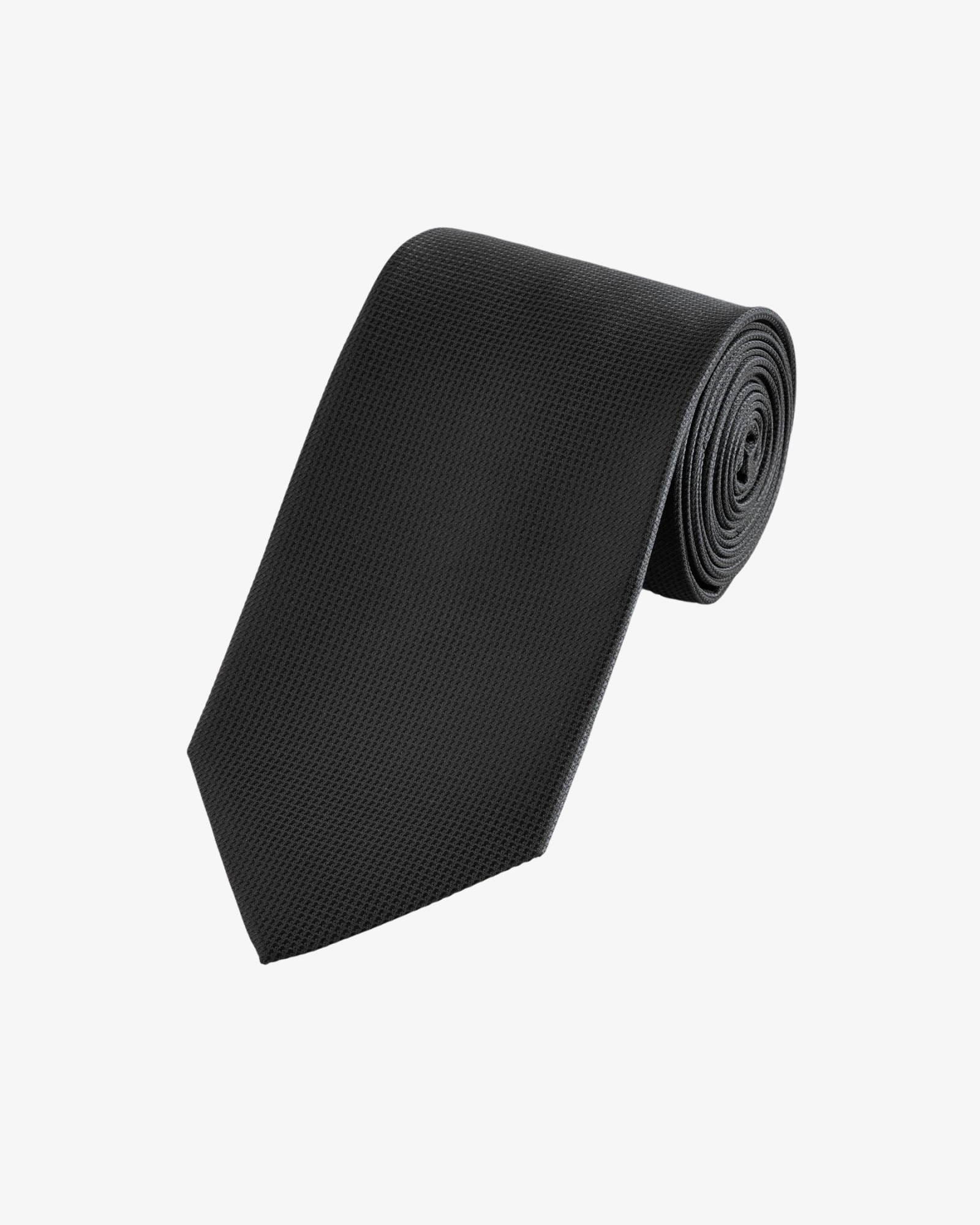 <span>Black Textured Tie</span>