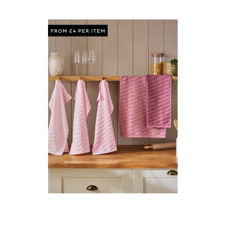 5 Pack Tea Towel Set