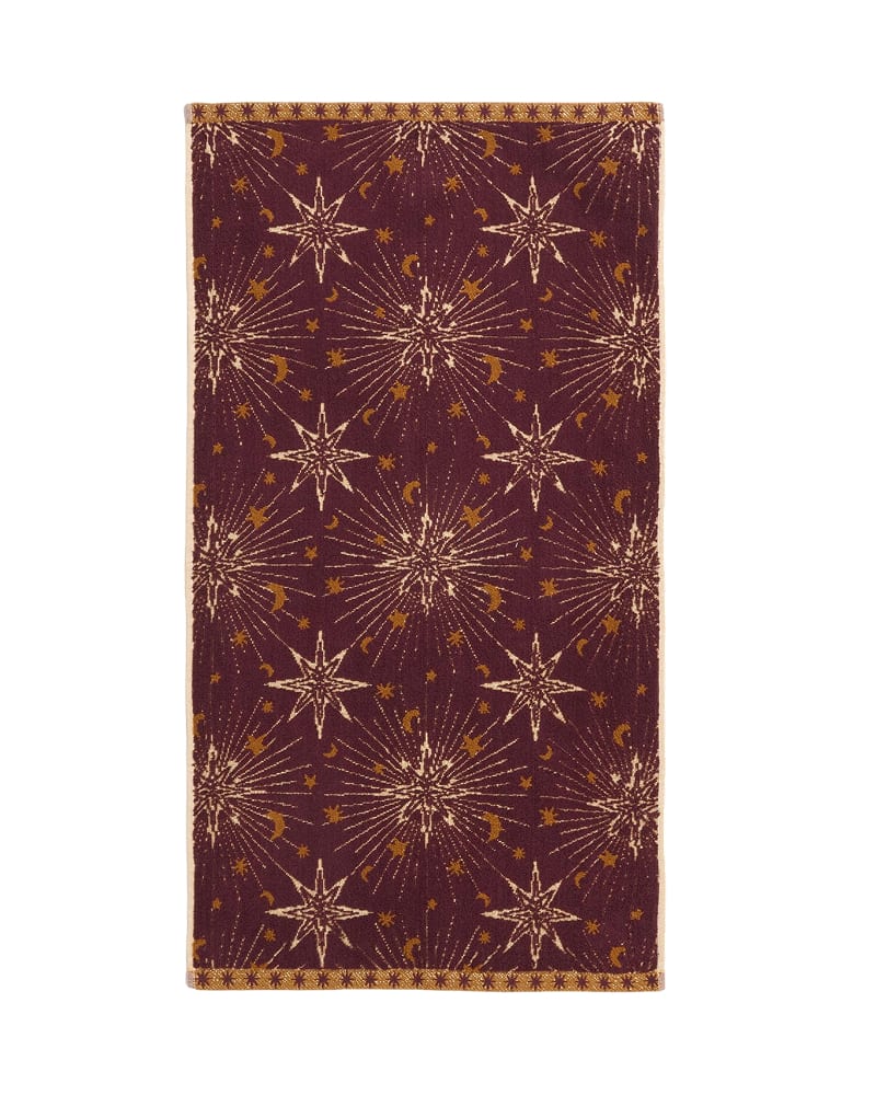 Metallic Star Towel