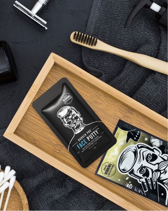 BARBER PRO Skin Revival Face Mask Set