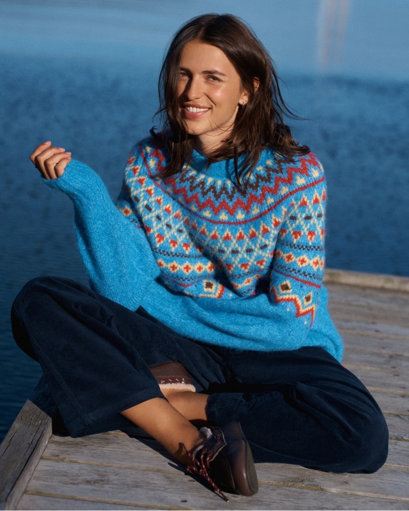Blue Fairisle Jumper