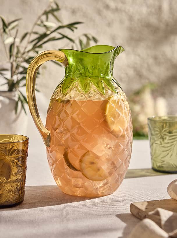 Yellow Pineapple Jug