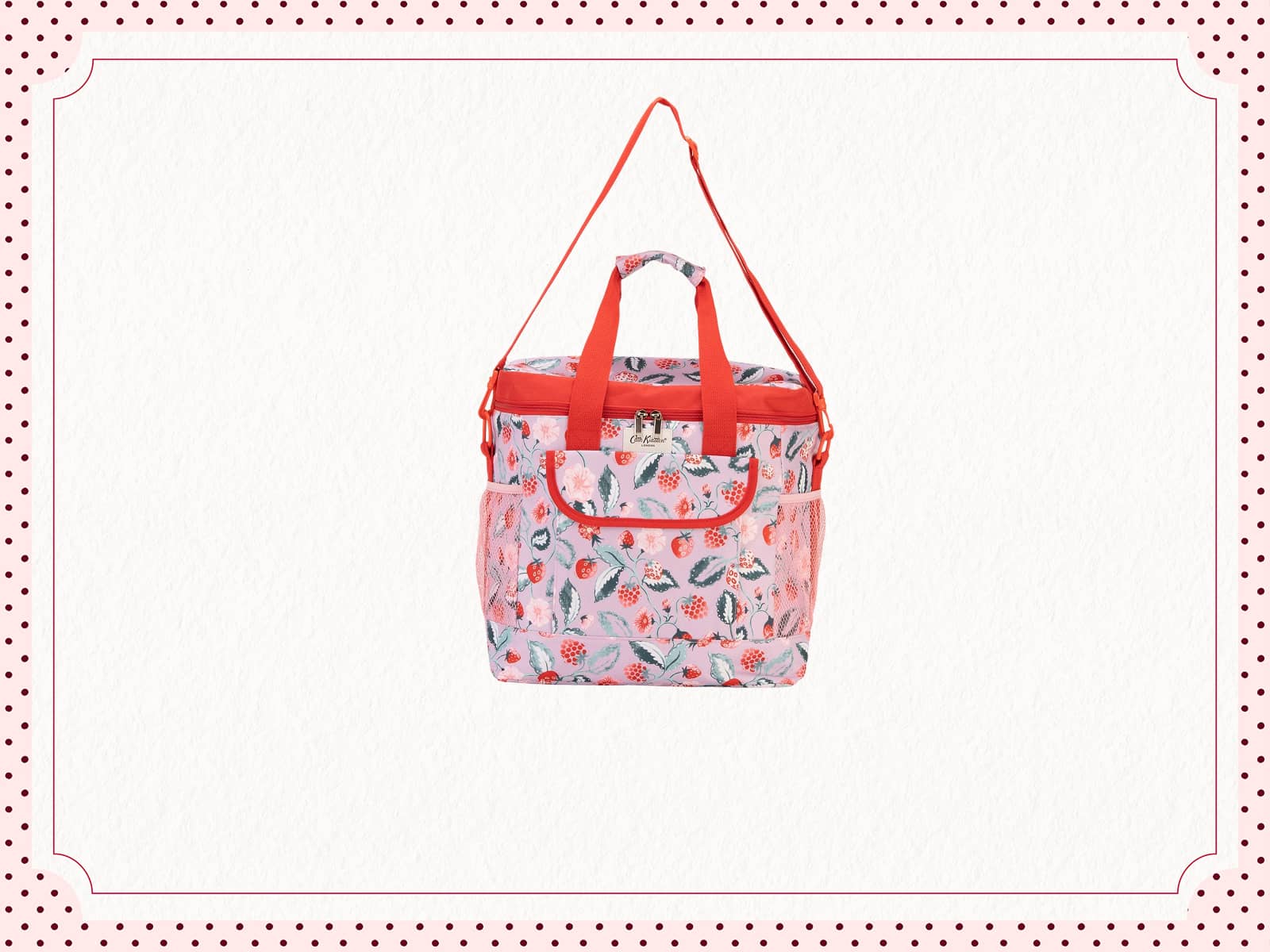 Raspberry Large Cooler Bag 