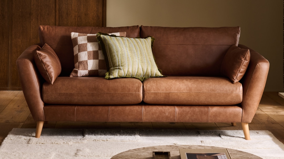 SHOP ALL LEATHER SOFAS