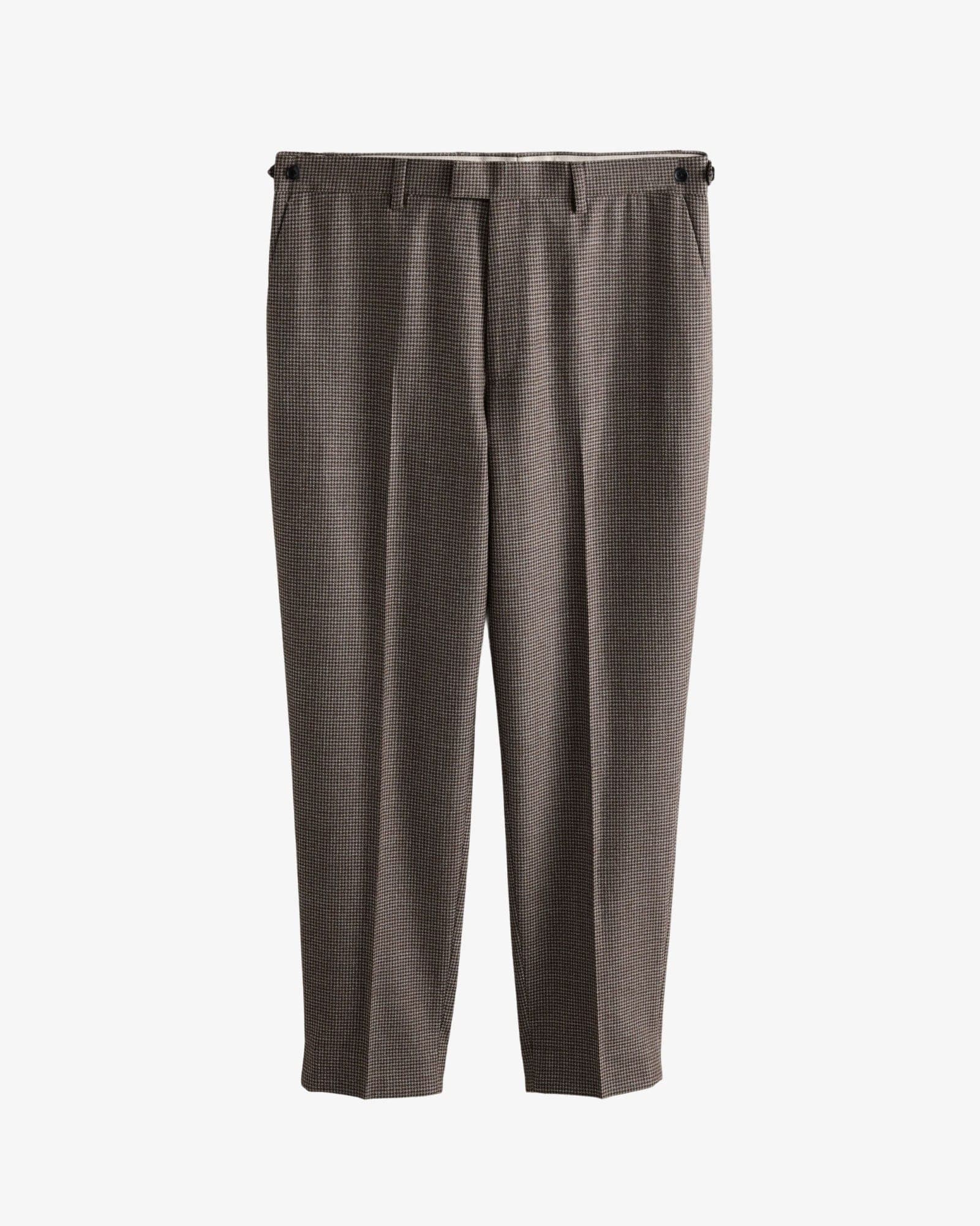 <span>Tailored Fit Puppy Tooth Texture Suit Trousers</span>