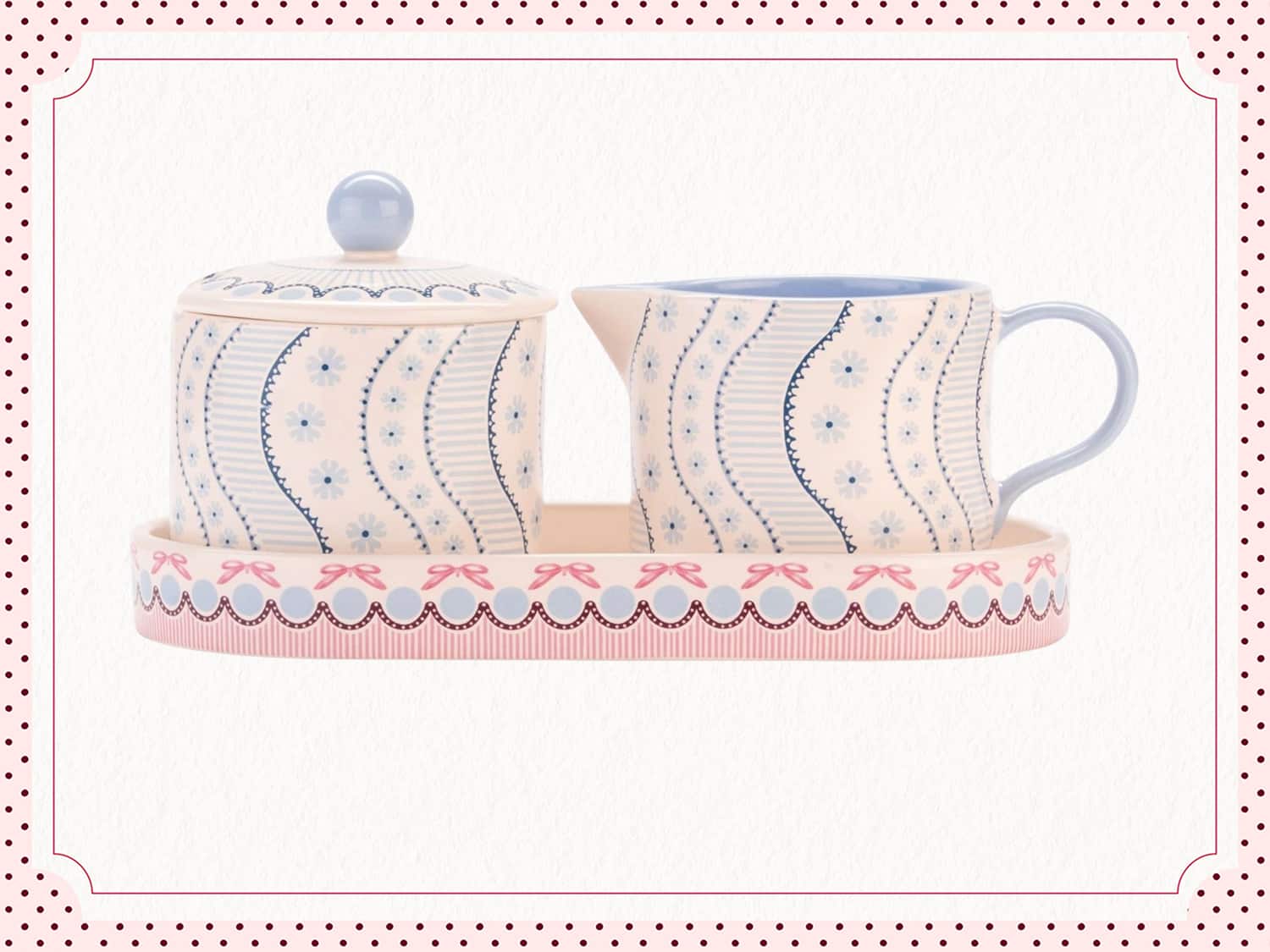 <span>Spitalfields Silk Sugar & Milk Set</span>