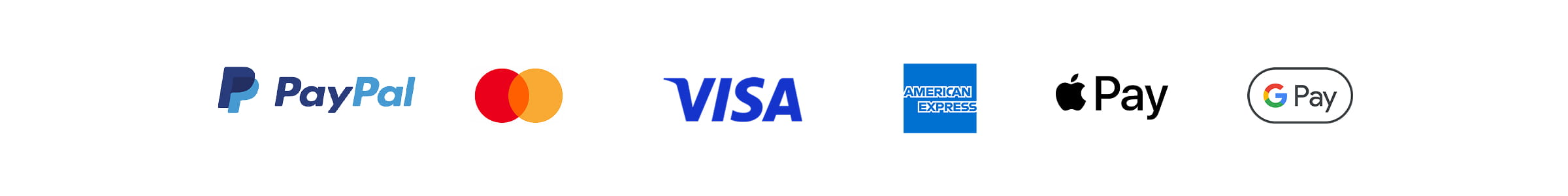 Payment logos_Paypal, Mastercard, Visa, AMEX, Apple Pay, Google pay - RATIO 8x1.jpg